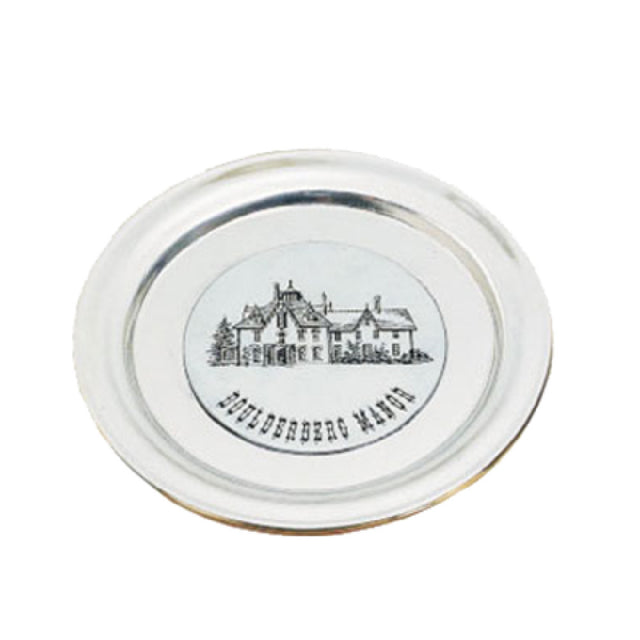 Bon Chef 1096HGRN Show Plate 11" Narrow Rim With Center Tile