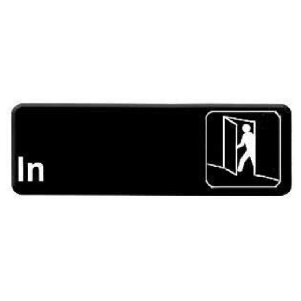 Royal ROY 394511 - Sign, 3"W X 9"D, Black Board With White Letters