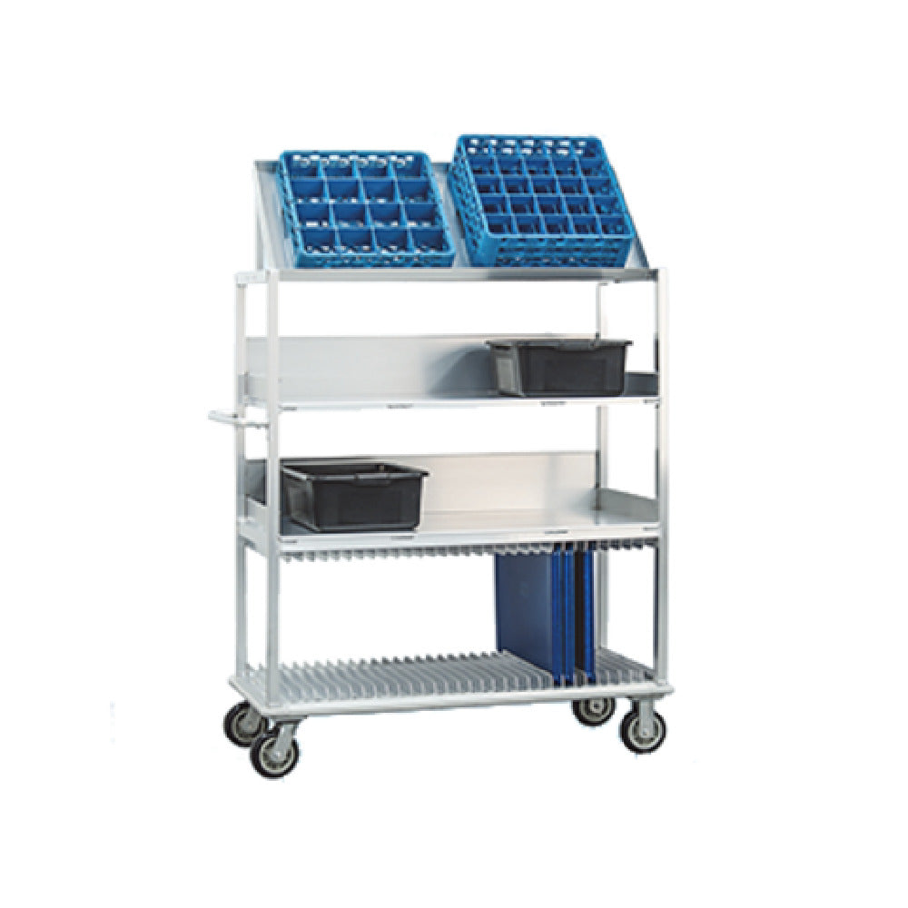 New Age Industrial 50802 Bussing Station Mobile 55-1/2"L X 25-3/4"D X 76-1/2"H