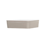 Cal-Mil 24131-10-102 Bento Box 10.5"W X 10.5"D X 3"H Square