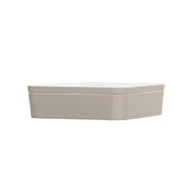 Cal-Mil 24131-10-102 Bento Box 10.5"W X 10.5"D X 3"H Square