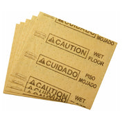 Rubbermaid FG425300YEL Over-the-Spill™ Station Pads "Caution Wet Floor" Medium