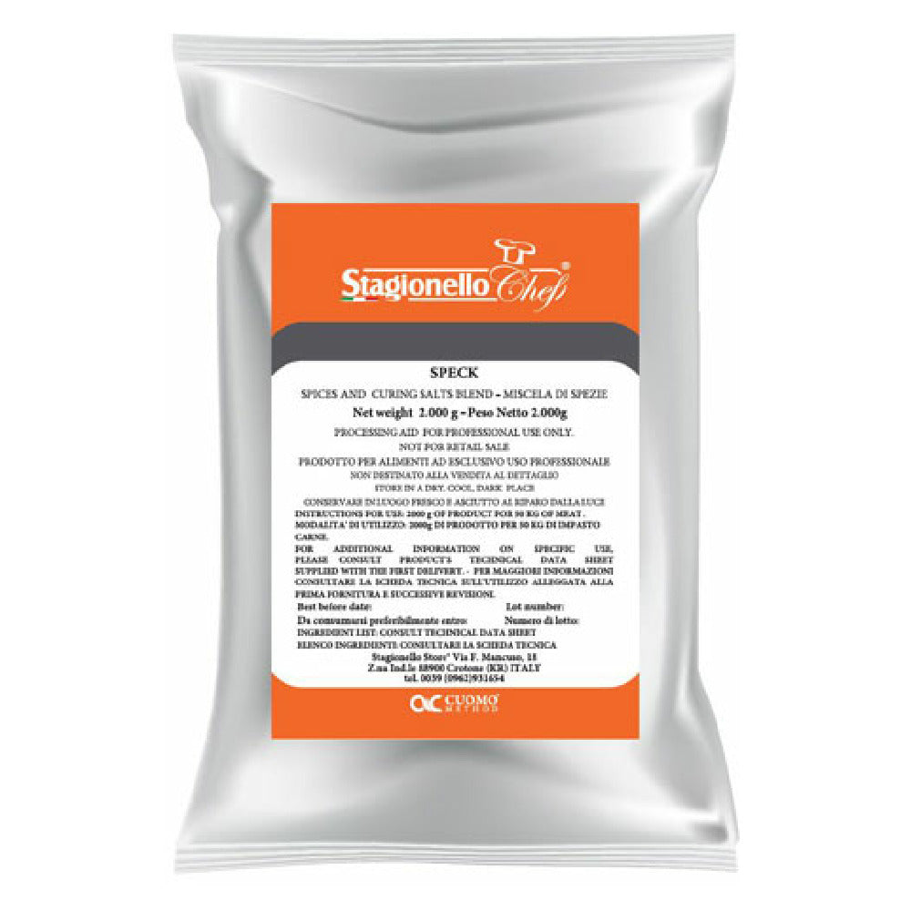 Omcan 47000 (47000) Curing Salts And Spice Blends For Long Fermentation Salami Speck 2 Kg/bag