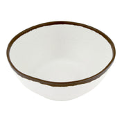 GET Enterprises B-303-CRM Pottery Market™ Salad Bowl 1 Qt. (1.2 Qt. Rim Full) 7" Dia. X 2-1/2"H