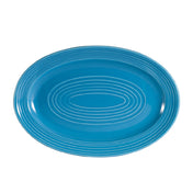 CAC China TG-34-PCK Tango Platter 9-5/8"L X 6-1/2"W X 1"H Oval