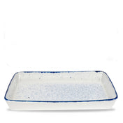 Churchill China SHBIXLBD1 - Oblong Tray, 53 X 32.5 X 6.2cm, Microwave & Dish