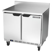 Beverage Air WTR36AHC-FIP Worktop Refrigerator Two-section 36"W