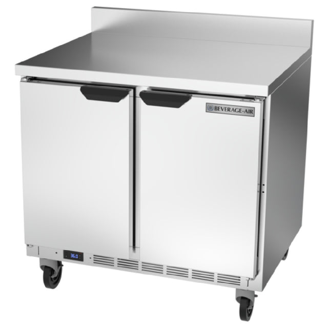 Beverage Air WTR36AHC-FIP Worktop Refrigerator Two-section 36"W