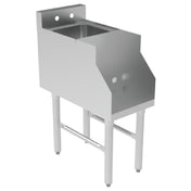 GSW USA BS-BS2412 Blender Station 12"W X 24"W X 33-14"H 7" Deep Sink