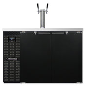 Continental Refrigerator KC50N Keg Cooler 50"W 16.0 Cu. Ft.