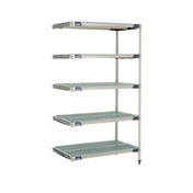 Metro 5AX547GX3 MetroMax® I Add-On Shelving Unit 42"W X 24"D X 74"H Rust Proof
