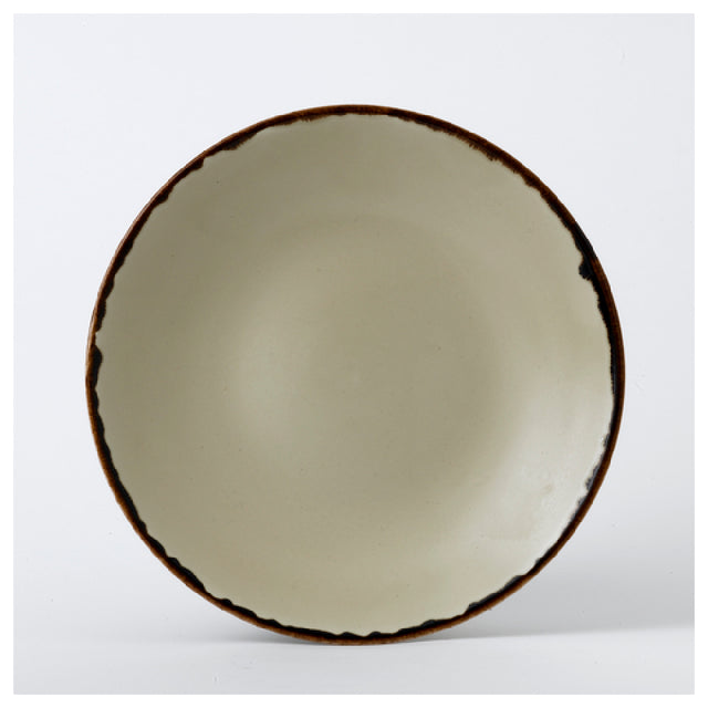 Arc Cardinal HL255 Dudson Harvest Linen Coupe Plate (D:10.0'') Vitrified Ceramic