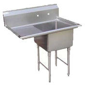 GSW USA SE15151L Sink One Compartment 33-1/8"W X 21"D X 45"H