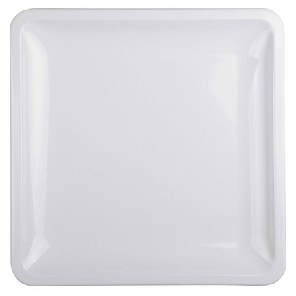 Elite Global Solutions M12118SQ-W Platter 12"L X 12"W X 1-1/8"H Square