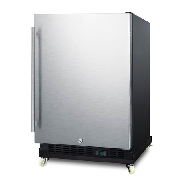 Summit SCR610BLSDRI Undercounter All-Refrigerator One-section 5.0 Cu. Ft. Capacity