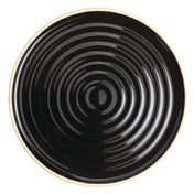 Arc Cardinal FK843 Chef & Sommelier Geode Black Plate (D:10.75'') Stoneware