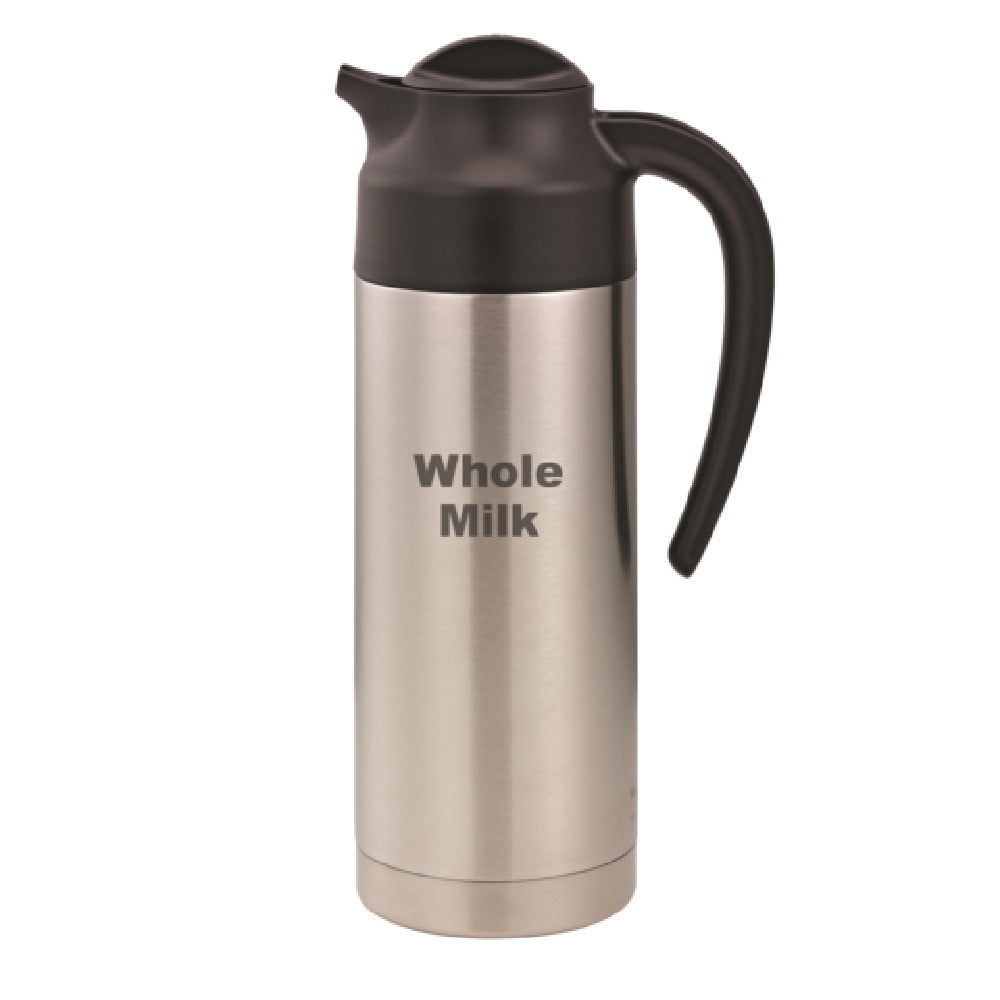 Service Ideas S2SN100WHOLEET Service Ideas SteelVac® Creamer Vacuum Insulated