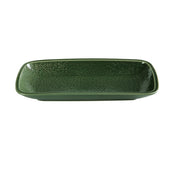 Yanco GG-510 Green Gem Plate 10"W X 5-7/8"D X 1-1/2"H Rectangular