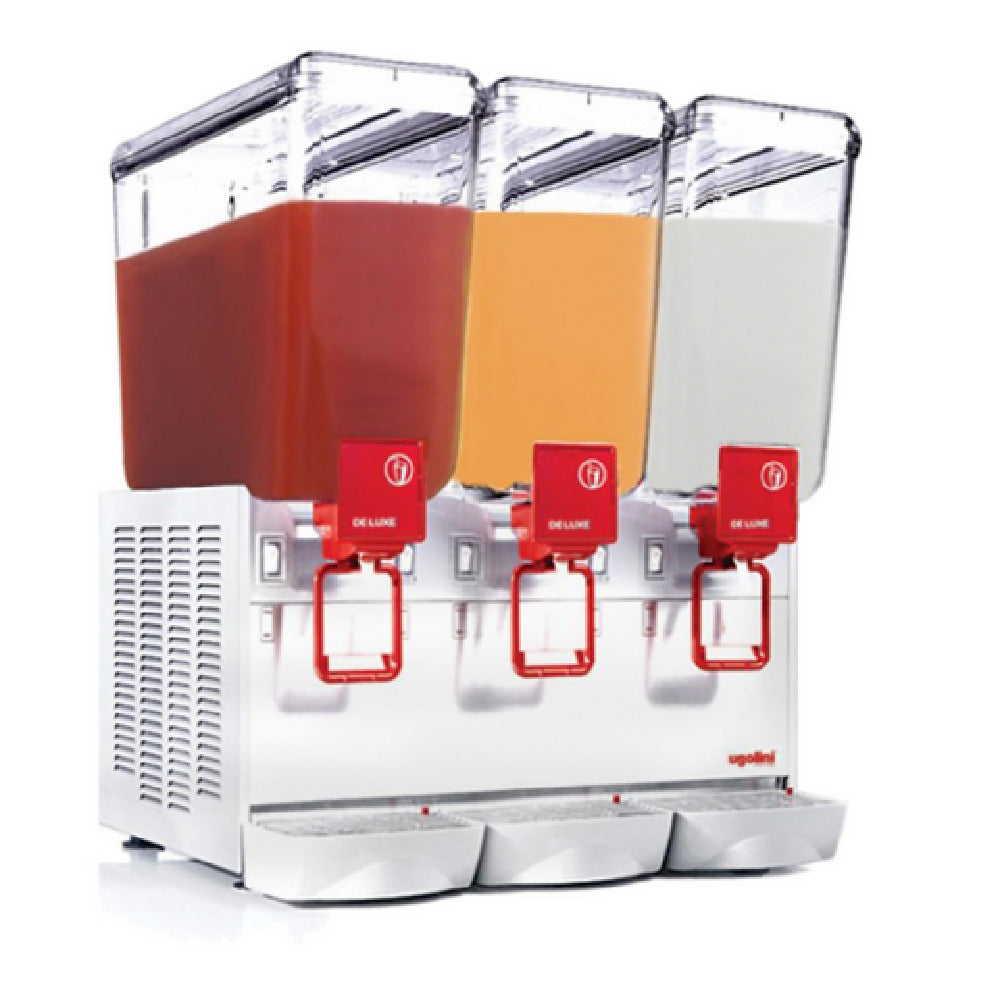 Monaco Foodservice UEAD301K0 Ugolini Arctic Deluxe Cold Beverage Dispenser (3) Bowl