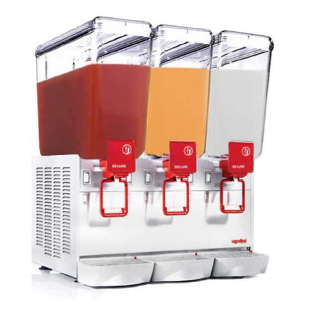 Monaco Foodservice UEAD301K0 Ugolini Arctic Deluxe Cold Beverage Dispenser (3) Bowl