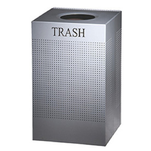 Rubbermaid FGSC18EPLSM Silhouette Indoor Receptacle 20 Gallon 19" X 19" X 32"H