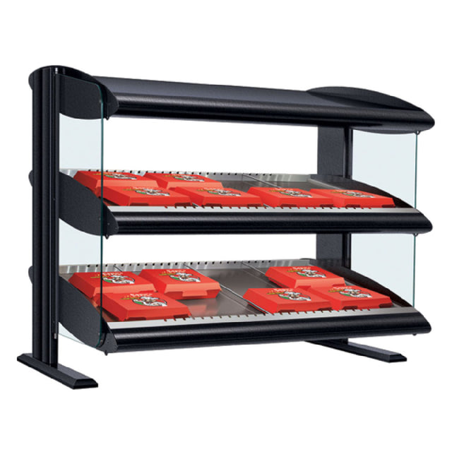 Hatco HXMS-24D Slant Heated Merchandiser With LED Lighting Warmer 24" W Countertop