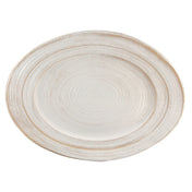Elite Global Solutions M1521OVST-OWD Serving Dish 21"L X 15"W X 1-3/4"H Irregular Oval