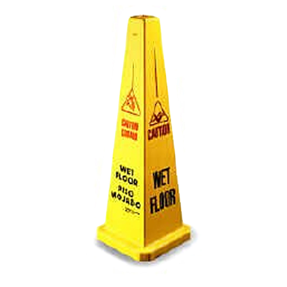 Rubbermaid RBMDFG627677YEL Cone "wet Floor" 36" Yellow