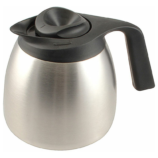 Bunn -40163-0000 Carafe Thermal W/ Black Lid Seamless