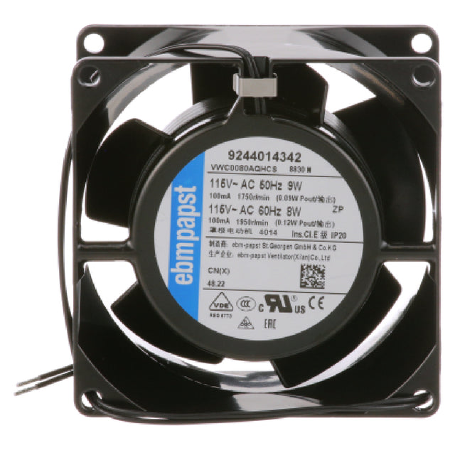 Marshall Air MSA504344 Fan Axial (3 1/4"sq 115v 9w)
