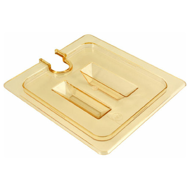 Carlisle Foodservice 10511U13 Lidfood Pan Sixth Notch Amber