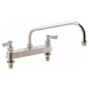 Fisher Manufacturing F3313 Faucet 8"dk12"sp S/s