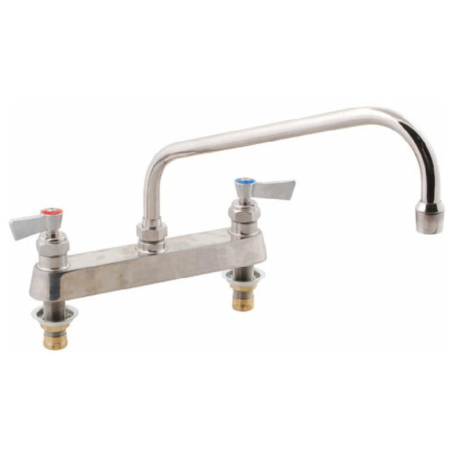 Fisher Manufacturing FIS57665 Faucet 8"dk12"sp S/s