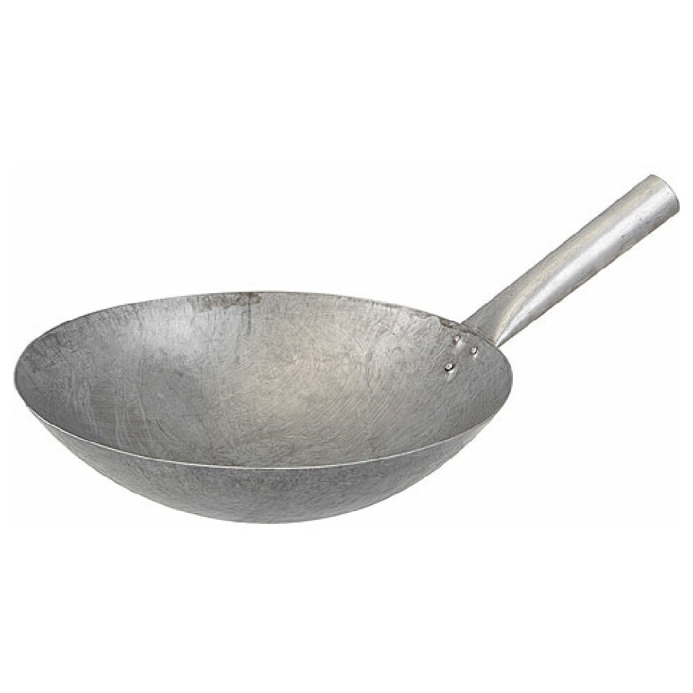 Town Foodservice Equipment 34742/DZ Pan Wok 12"od W/ Handle