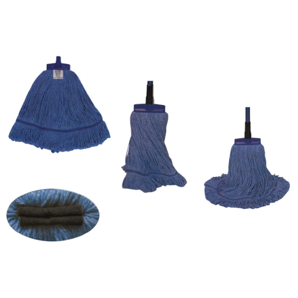 San Jamar 3CSLBB Mop Head (blue Large)