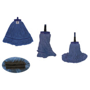 San Jamar 3CSLBB Mop Head (blue Large)