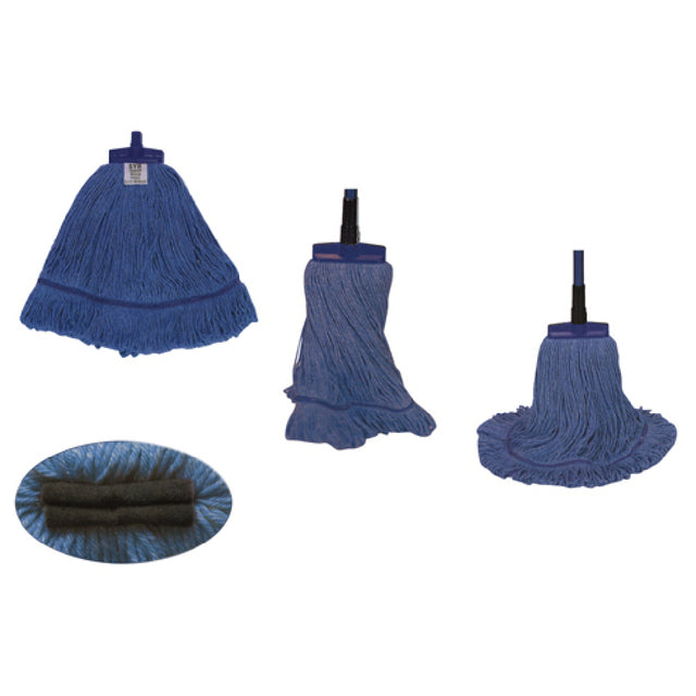 San Jamar 3CSLBB Mop Head (blue Large)