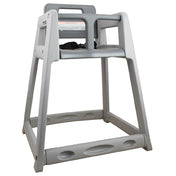 Koala Kare Products KB95001KD High Chair Plastic Gry Unassembled