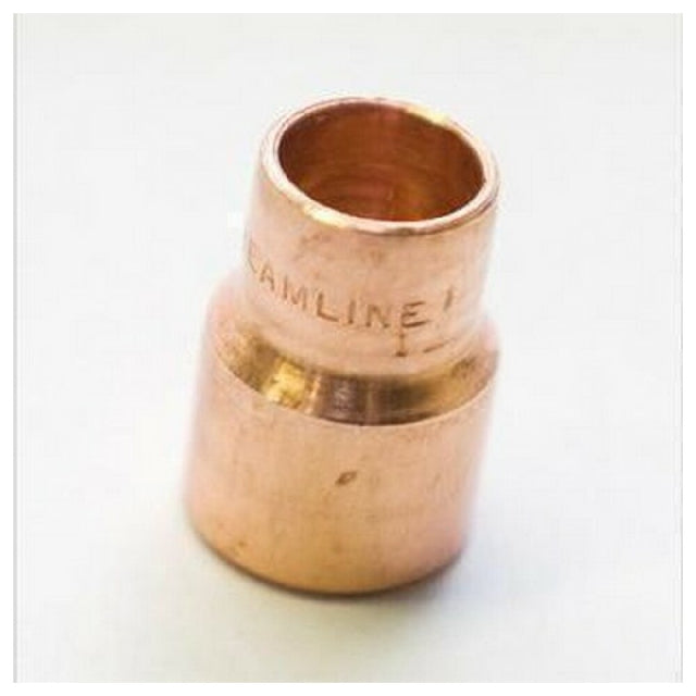 TRUE 922814 Copper Reducer 1/2 X 3/8