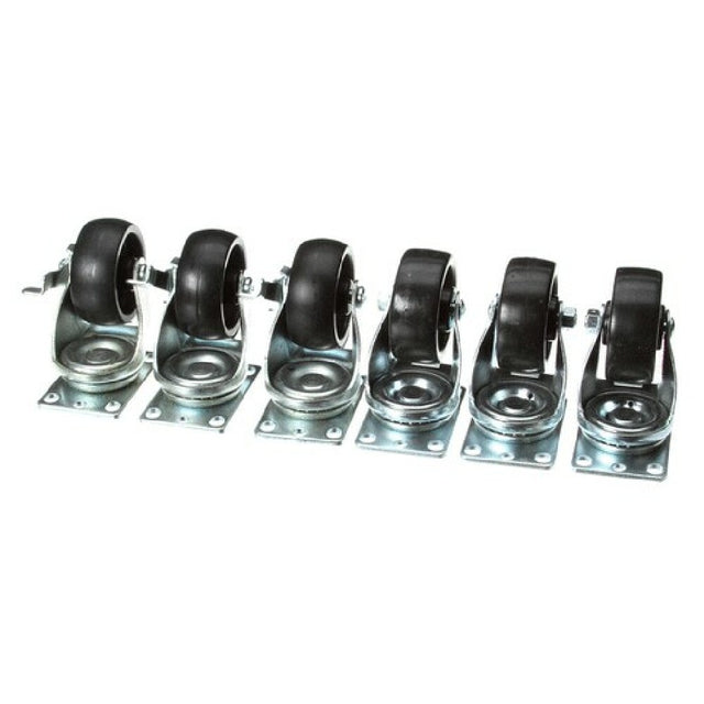 Nor-Lake 136044 Caster Kit Plate Type ( Set Of
