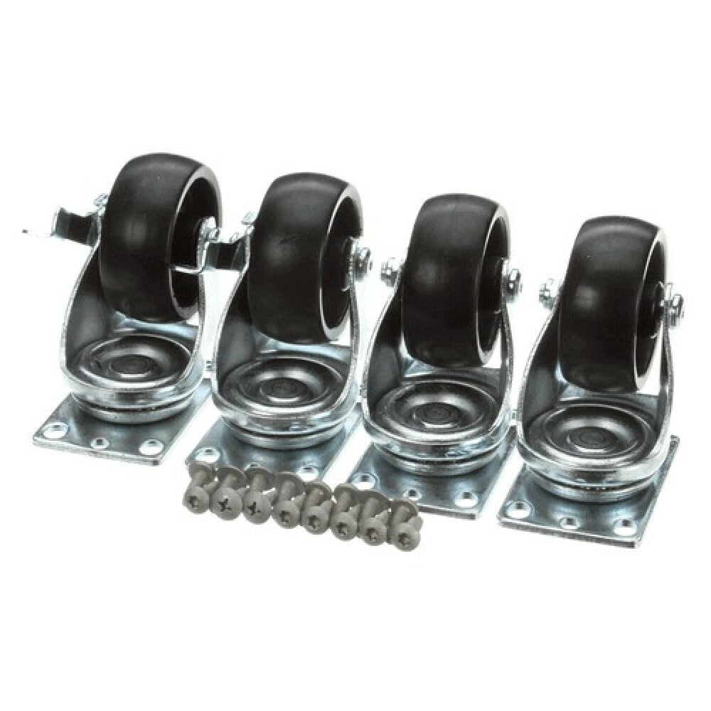 Nor-Lake 160620 Caster Kit Plate Type ( Set Of
