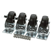 Nor-Lake 160620 Caster Kit Plate Type ( Set Of