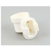 Randell EL LGT360 Light Socket 90deg Pvc White 300391 1 Pol.