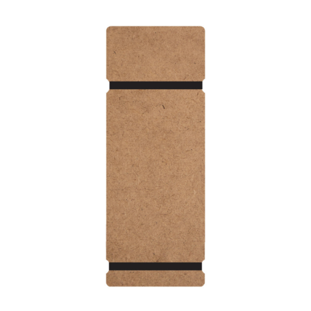 Risch MDF 4.25X11 MDF Menu Board 4-1/4" X 11" 3" Header For Laser Engraved Or Foil Stamped Logo