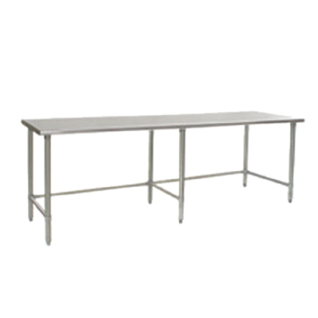 Eagle T24144STB Budget Series Work Table 144"W X 24"D 430 Stainless Steel Top