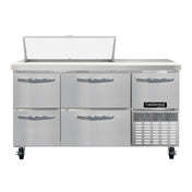 Continental Refrigerator RA60SN10-D Refrigerated Base Shallow Depth Sandwich Unit