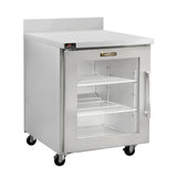 Traulsen CLUC-27R-GD-WTL - Dealer's Choice CLUC Series Compact Undercounter Refrigerator With Work Top