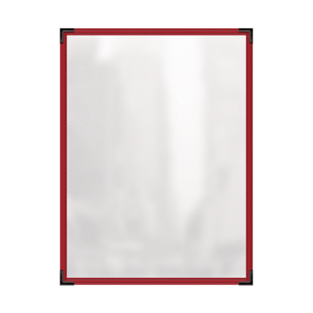 Risch TES 8.5X11-LEATHERETTE Deluxe Sewn Leatherette Menu Cover (specify Color)