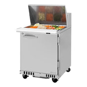 Turbo Air PST-28-12-FB-N(-L) PRO Series Mega Top Sandwich/Salad Prep Table Front Breathing Airflow