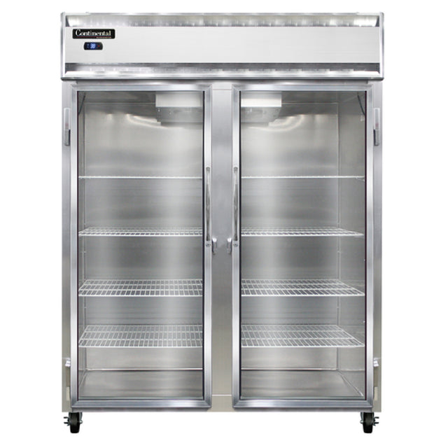 Continental Refrigerator 2RENSSGD Extra-Wide Refrigerator Reach-in 57"W